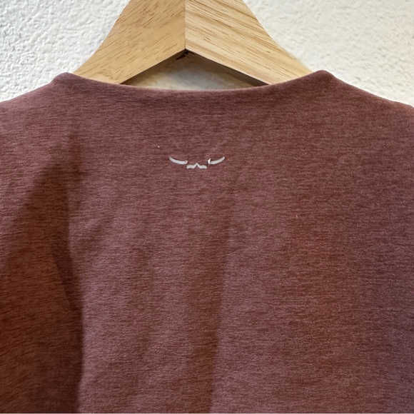 Beyond Yoga Spacedye Square Neck Cropped Tank Top Sienna Brown Size S - Picture 7 of 8